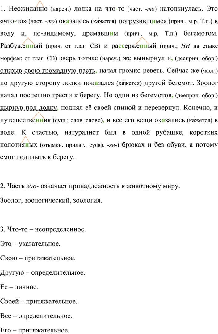 Иллюстрация к решению «ГДЗ по Русскому языку 7 Класс Номер 127 Разумовская, Львова — Подробные Ответы», 3
