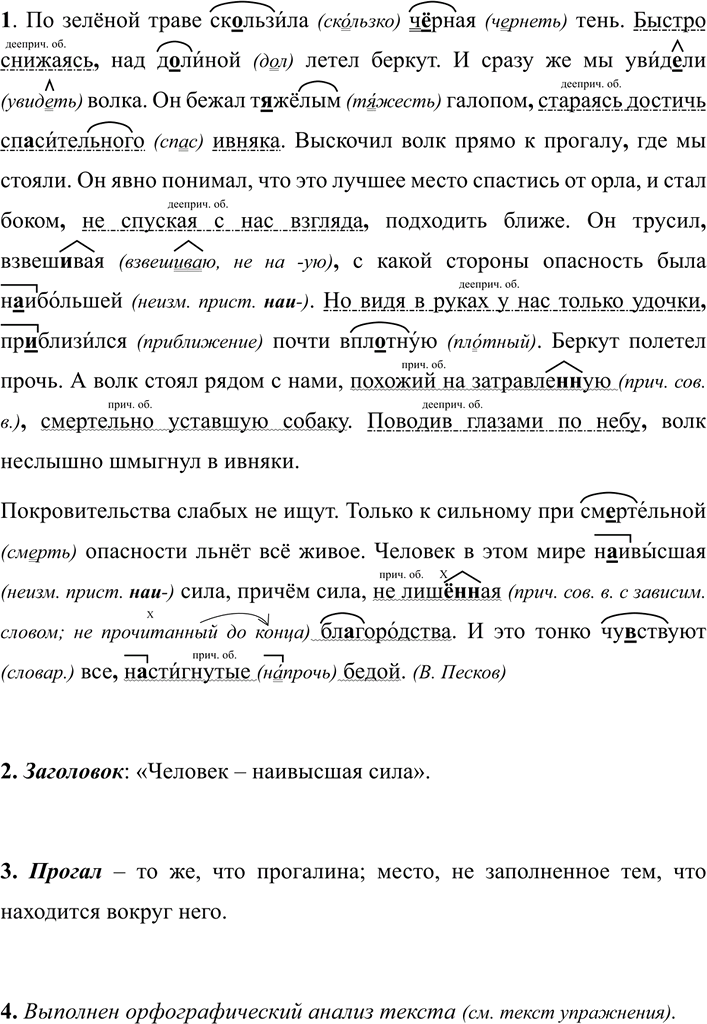 Иллюстрация к решению «ГДЗ по Русскому языку 7 Класс Номер 295 Разумовская, Львова — Подробные Ответы», 3
