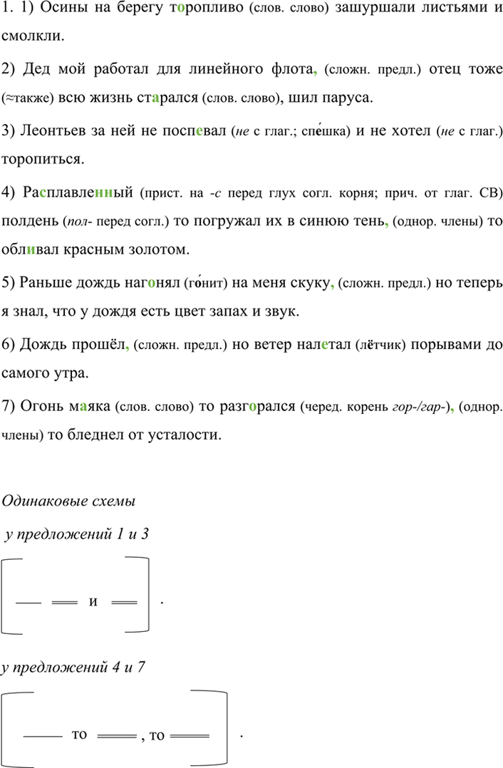 Иллюстрация к решению «ГДЗ по Русскому языку 7 Класс Номер 429 Разумовская, Львова — Подробные Ответы», 3