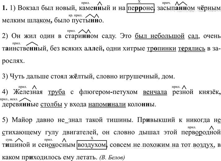 Иллюстрация к решению «ГДЗ по Русскому языку 7 Класс Номер 640 Разумовская, Львова — Подробные Ответы», 2